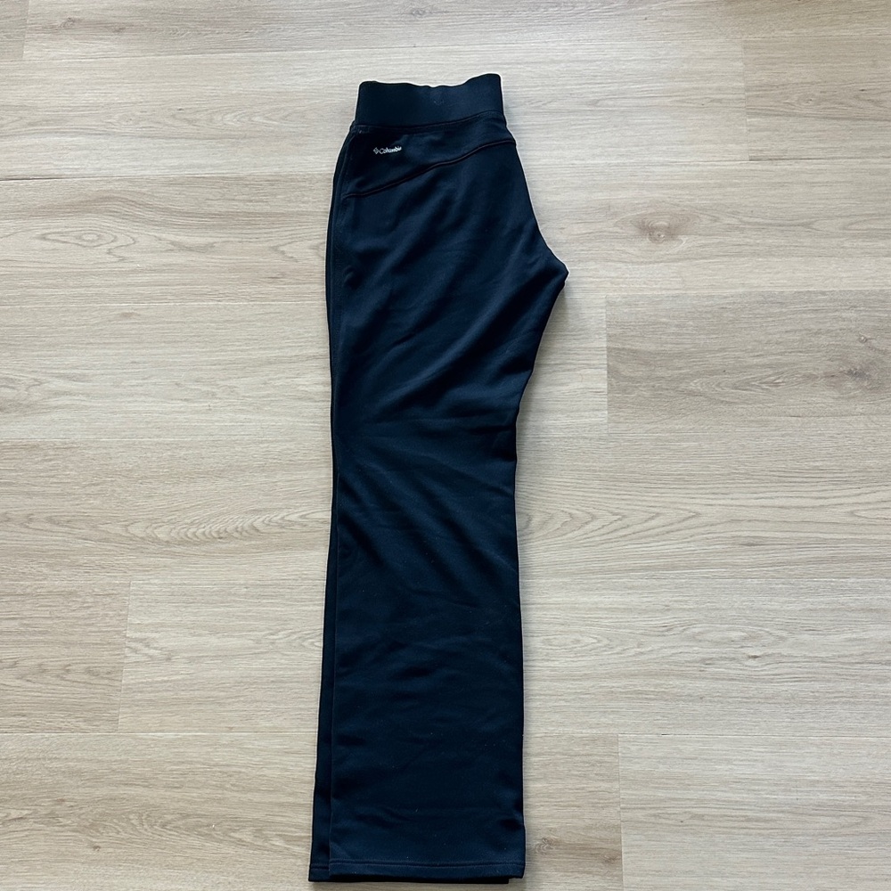 Columbia Black Fleece Lined Athletic Pants